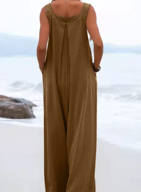 Casual Loose Overalls Jumpsuit