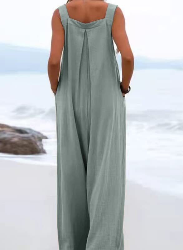 Casual Loose Overalls Jumpsuit