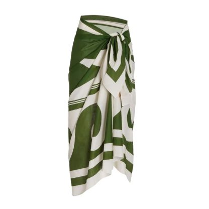 2024 🔥 Hot Sale 🔥Women's One Piece Swimsuit with Beach Cover up Wrap Skirt-hivebabe.com