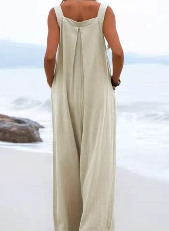 Casual Loose Overalls Jumpsuit