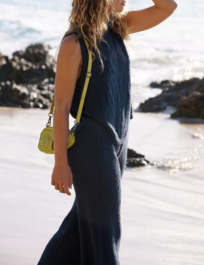 Sleeveless Top and Wide Leg Pants Knit Casual Sweatsuit✨Buy 2 Free Shipping