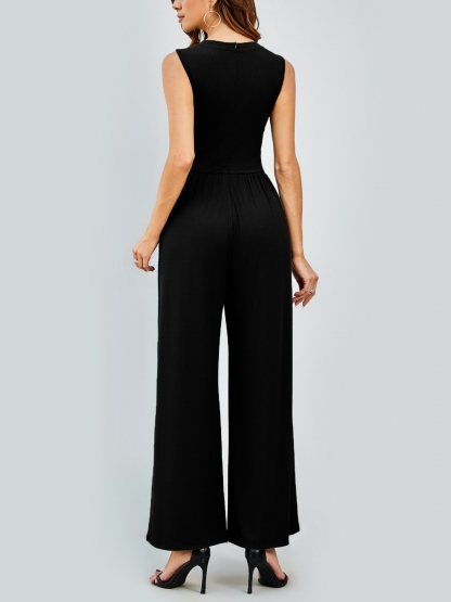 Women's Sleeveless Tank Top Casual Jumpsuit (Buy 2 Free Shipping)-hivebabe.com
