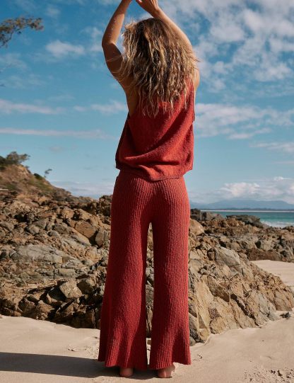 Sleeveless Top and Wide Leg Pants Knit Casual Sweatsuit✨Buy 2 Free Shipping