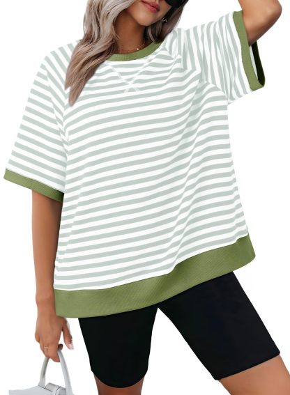 Oversized T Shirts for Women Casual Short Sleeve Summer Tops Tees