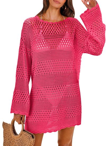 2024 Summer Swimwear Hollow Out Cover Up
