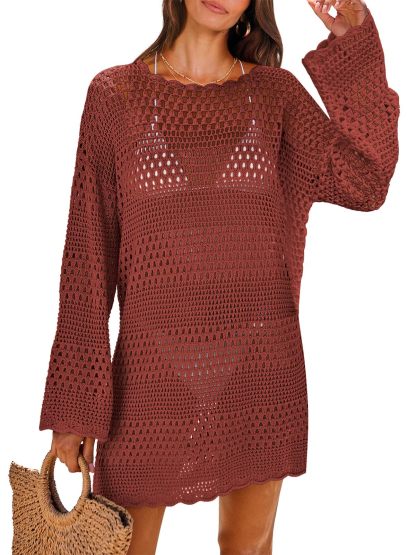 2024 Summer Swimwear Hollow Out Cover Up