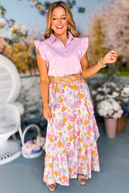 2024 SUMMER HOT✨The Ruffle Shoulder Top