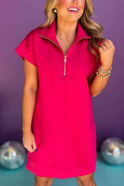 3/4 Zip Dress