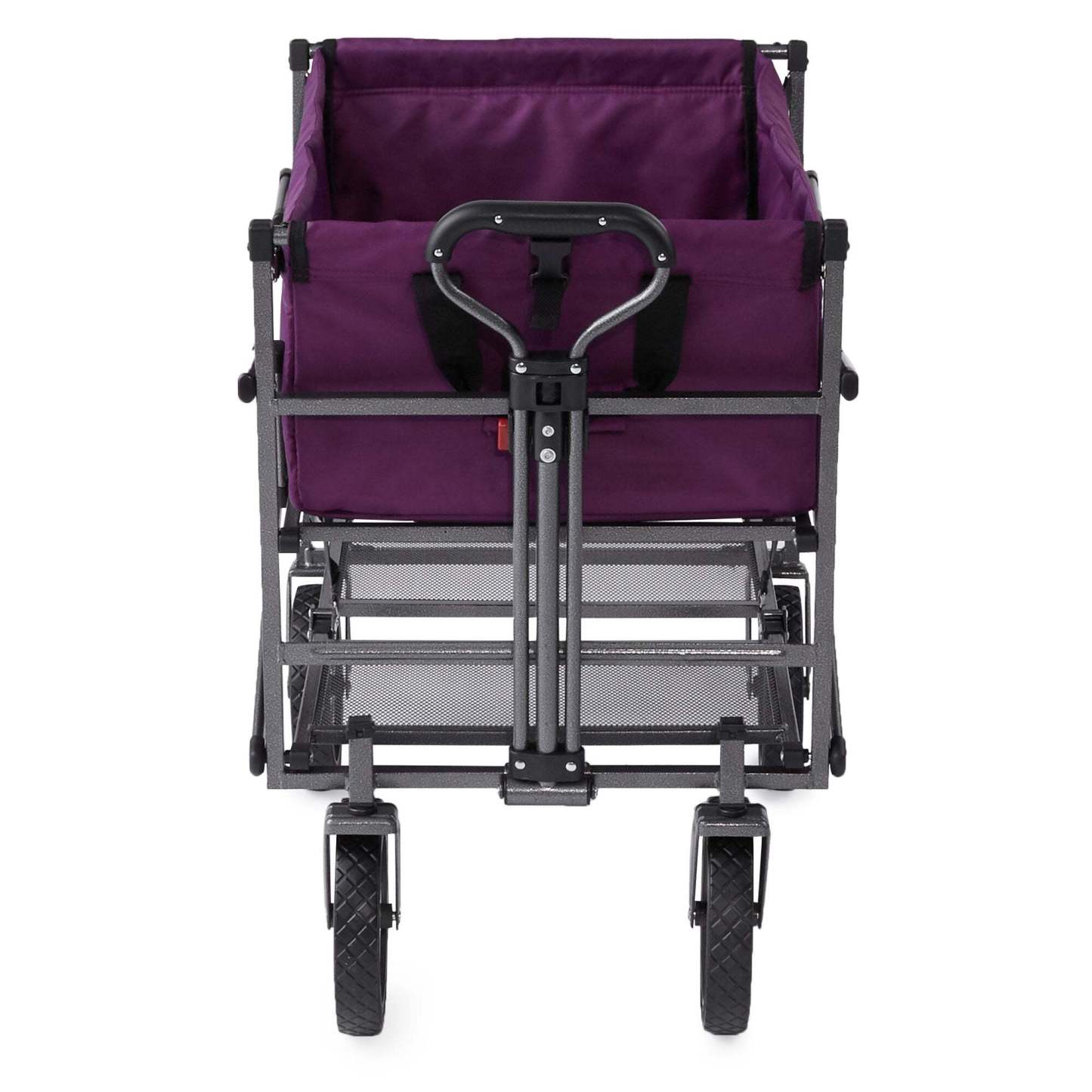 💝 Last Day For Clearance ,Buy 2 Get 2 Free💥 Mac Sports Double Decker Foldable Wagon with Shelf