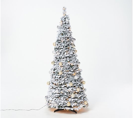 $29.99🔥Buy 1 Get 1 Free⏰🎄6 Ft Prelit Full Christmas Tree Decor Pop up Xmas Tree🎄