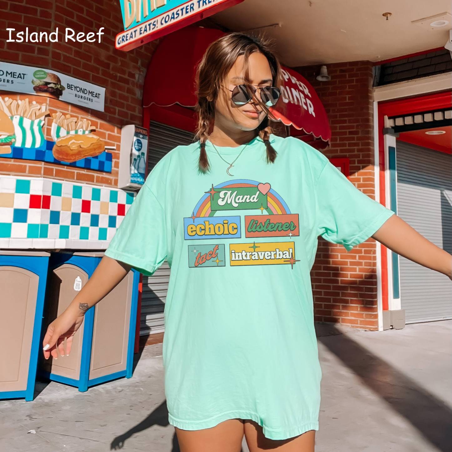 Graphic Print Oversized T-Shirt