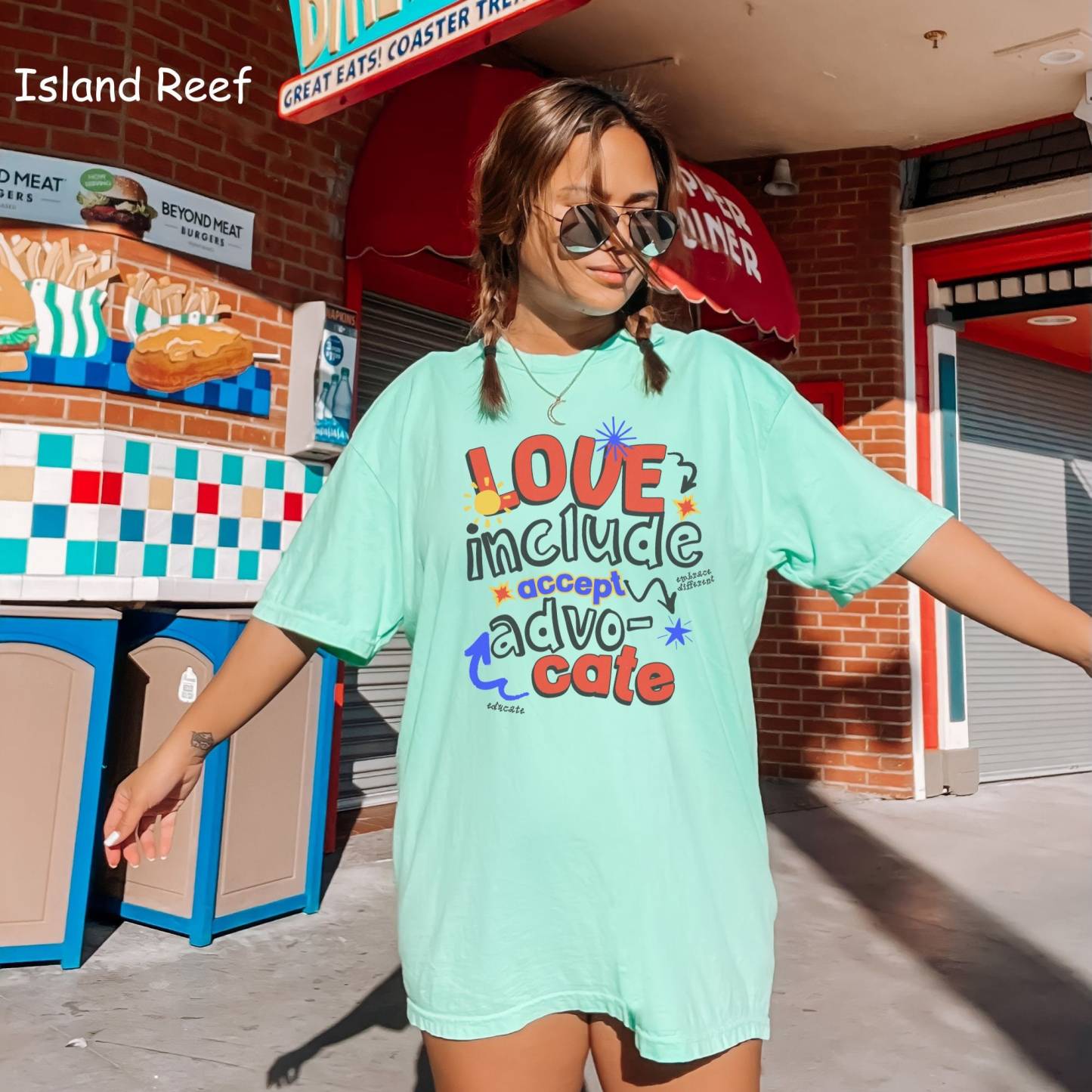Graphic Print Oversized T-Shirt