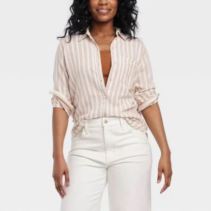 💝NEW🔥Women's Linen Long Sleeve  Shirt and High-Rise Shorts  (BUY 2 FREE SHIPPING)-hivebabe.com