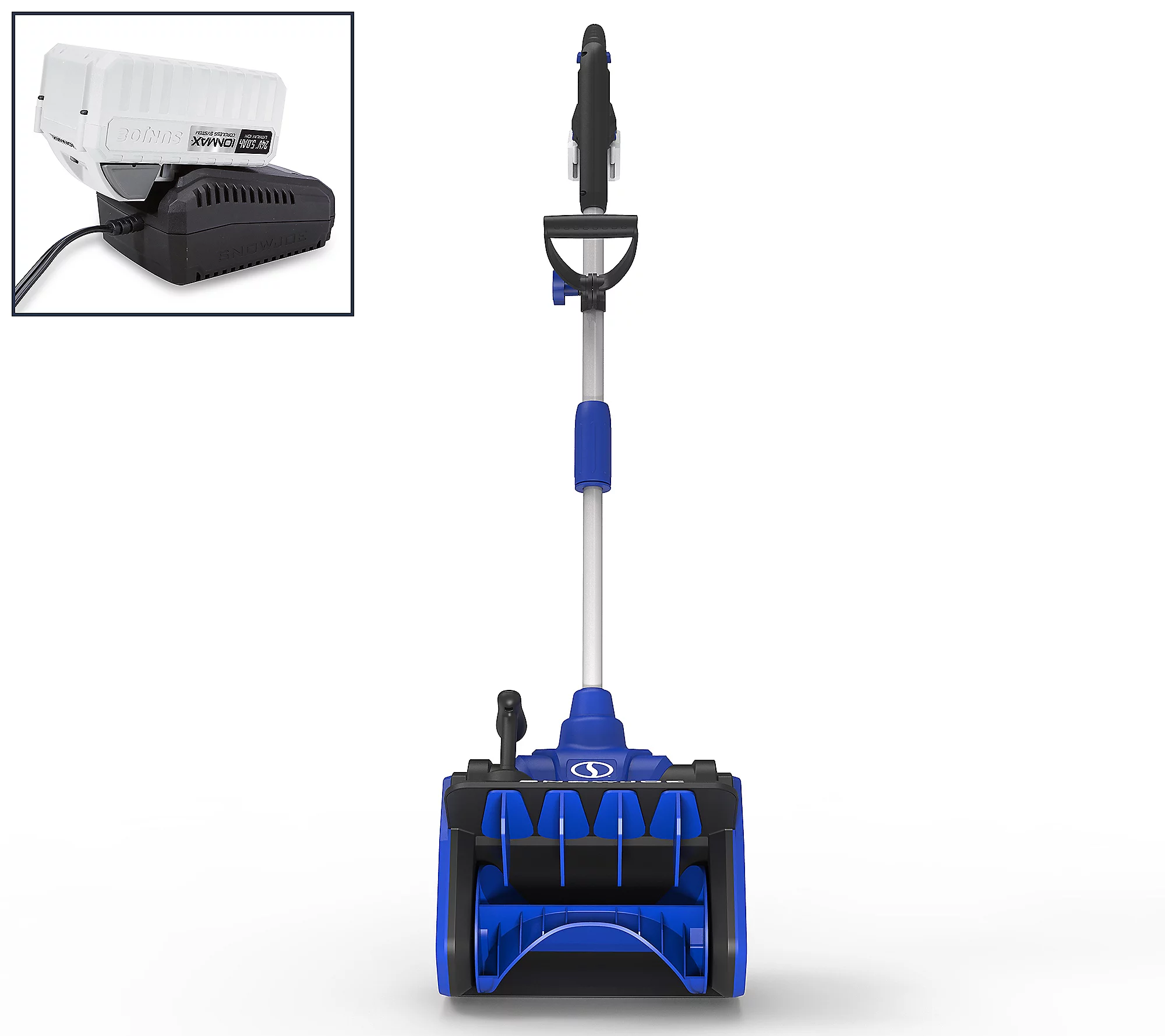 🎉𝗧𝗼𝗱𝗮𝘆'𝘀 𝗦𝗽𝗲𝗰𝗶𝗮𝗹𝘀💝Buy 1 Get 1 Free ✨Snow Joe 13.5" Cordless Directional Snow Thrower Kit w/ Charger