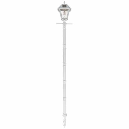 Soon to be sold out!!💝Last Day For Clearance,Buy 2 get 2 free ✨  75.5"Tall Solar Lamp Post with Planter & Stake