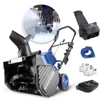 🎉𝗧𝗼𝗱𝗮𝘆'𝘀 𝗦𝗽𝗲𝗰𝗶𝗮𝗹𝘀💝Buy 1 Get 1 Free ✨Snow Joe 24V Cordless Rechargeable 11" Snow Thrower & Cover