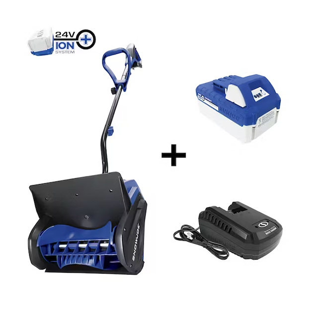 Soon to be sold out!!💝Last Day For Clearance,  Buy 1 Get 1 Free✨Snow Joe 24V Cordless Rechargeable 11" Snow Thrower & Cover