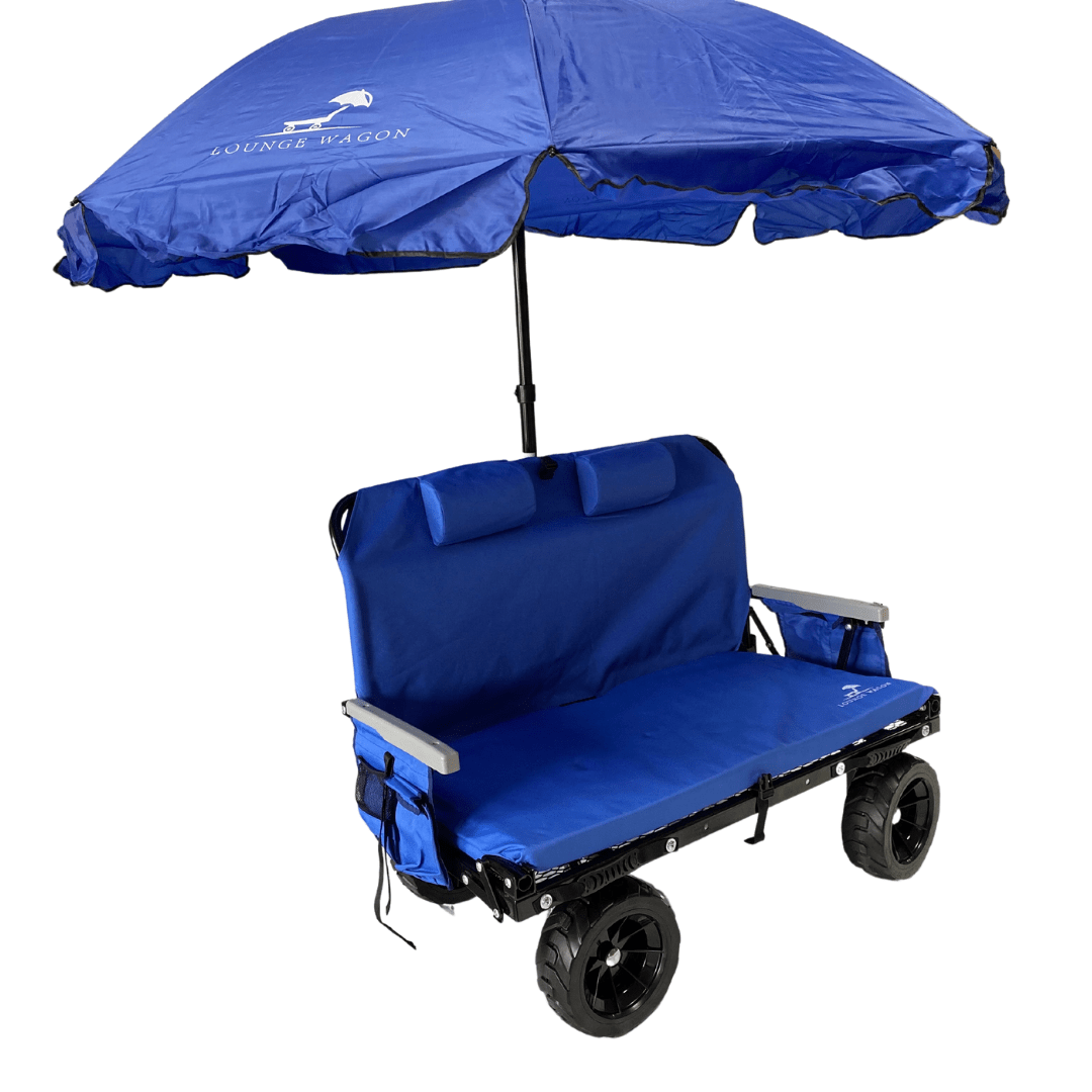 Malo'o Racks Wagons Lounge Wagon Round Beach Umbrella