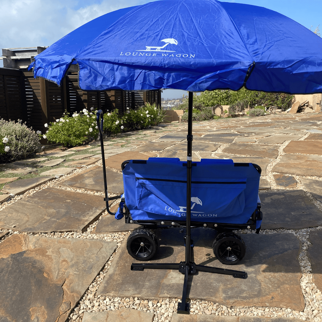 Malo'o Racks Lounge Wagon Round Beach Umbrella