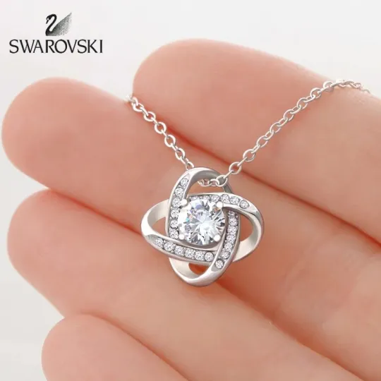 🔥Swarovski keturių lapų dobilų karoliai - geriausia dovana Jūsų mylimam žmogui