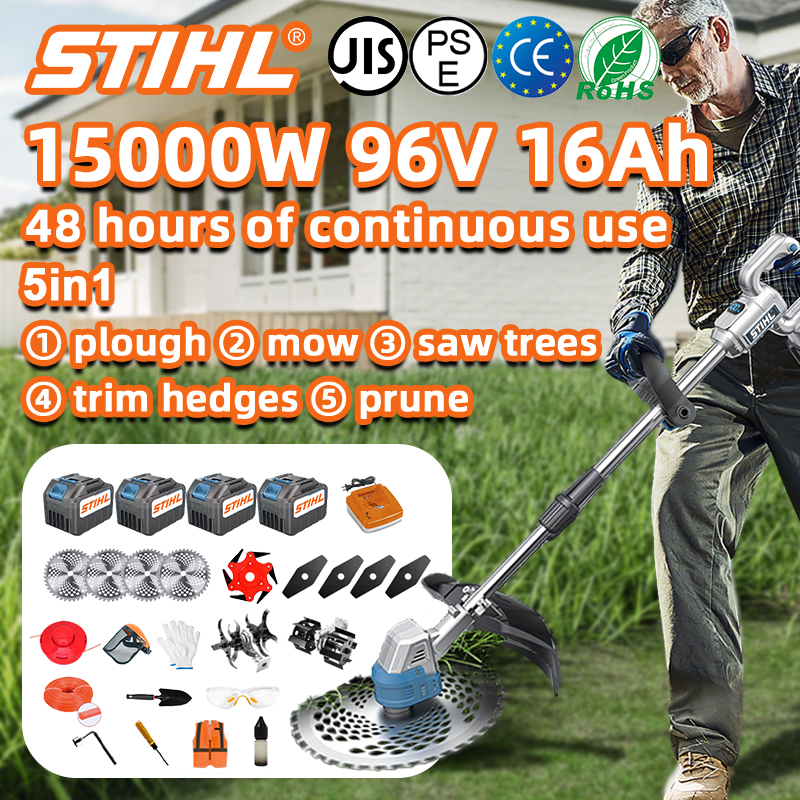 STIHL 2025 nová bezkefová kosačka na trávu s lítiovou batériou s výkonom 15 000 W