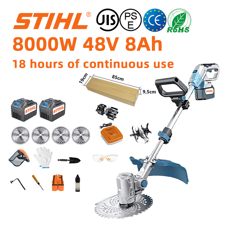 STIHL 2025 nová bezkefová kosačka na trávu s lítiovou batériou s výkonom 15 000 W