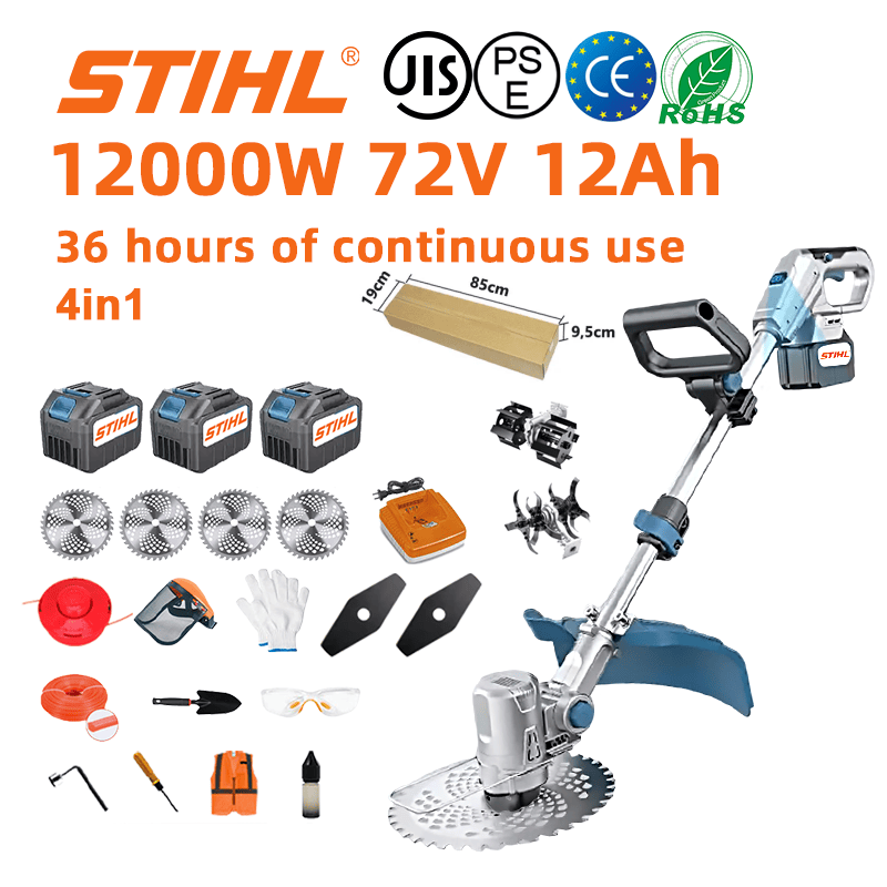 STIHL 2025 nová bezkefová kosačka na trávu s lítiovou batériou s výkonom 15 000 W