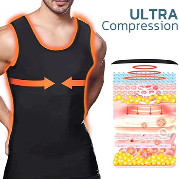 🔥 Hot Sale Kids Boys Men Men Breasts Gynecomastia Compression Top