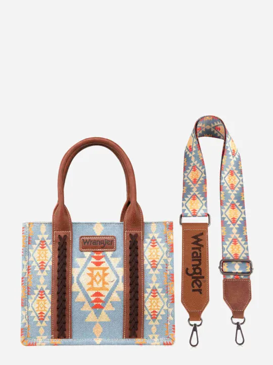 👜Wrangler Southwestern Canvas kulnų kolekcija su dvigubu spaudiniu
