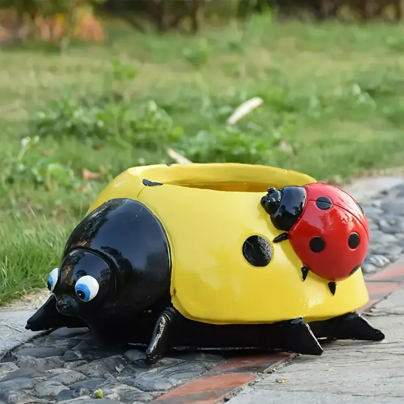 Ladybugs Gėlių vazonų sodas