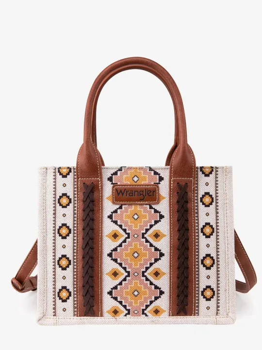 👜Wrangler Southwestern Canvas kulnų kolekcija su dvigubu spaudiniu