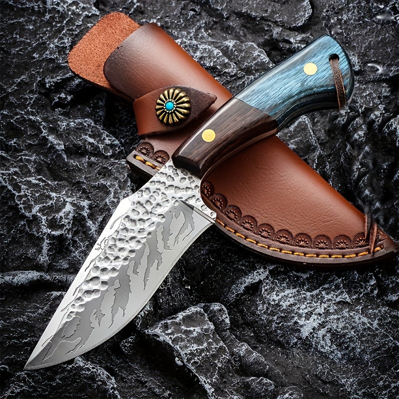 Faca de 1 peça, faca de acampamento ao ar livre faca de sobrevivência