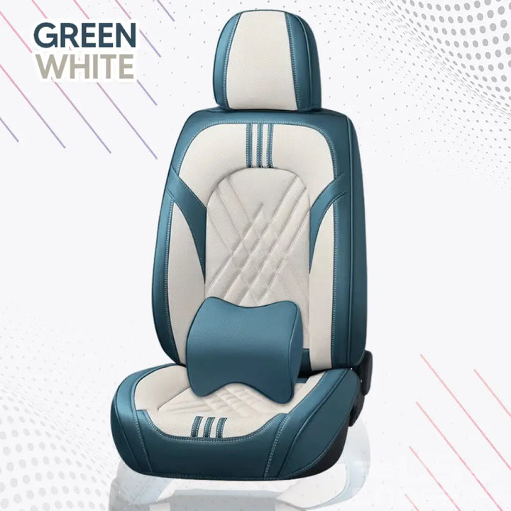 Alexcar Azza 2023 Conjunto completo de capas de carro de couro universal respirável e impermeável, SUV