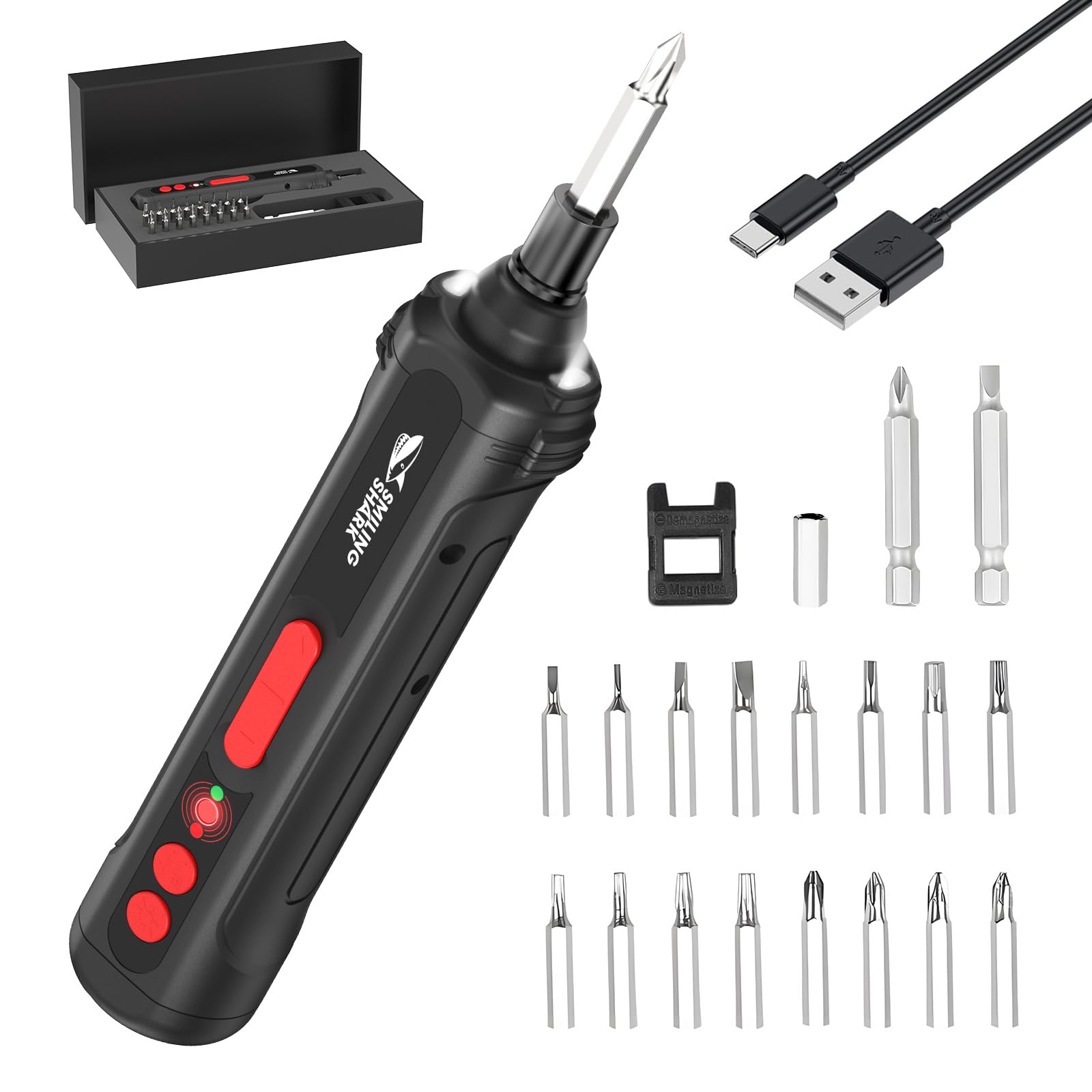 Chave de fenda elétrica multifuncional e potente