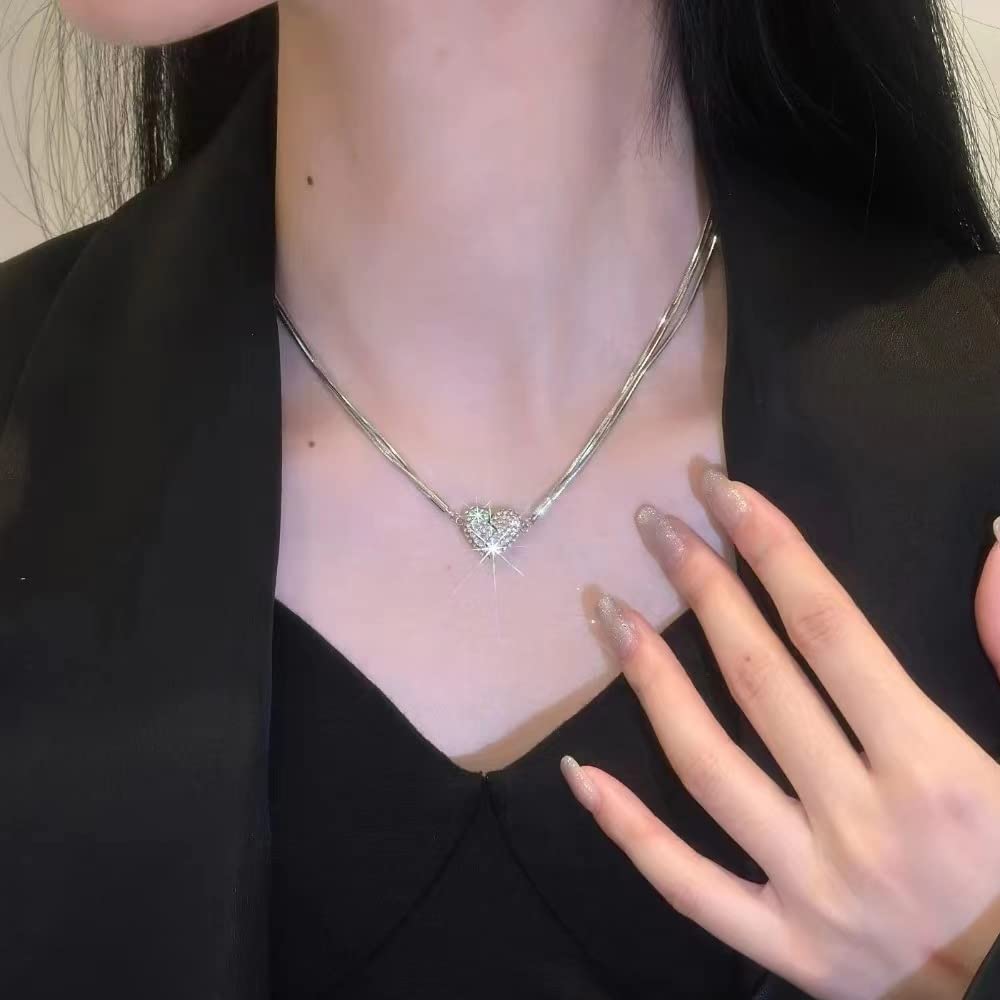 Το καλύτερο δώρο για την ημέρα του Αγίου Βαλεντίνου 🔥 Κολιέ με μαγνητική καρδιά με συνονθύλευμα