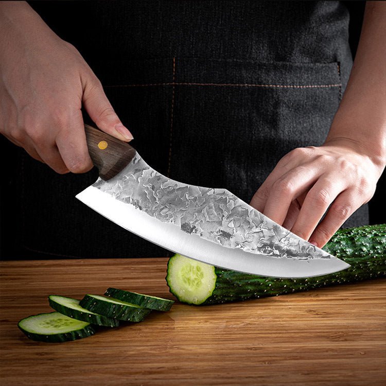 👍Ročno kovani set mesarskih nožev, najboljše orodje za domačo in zunanjo uporabo