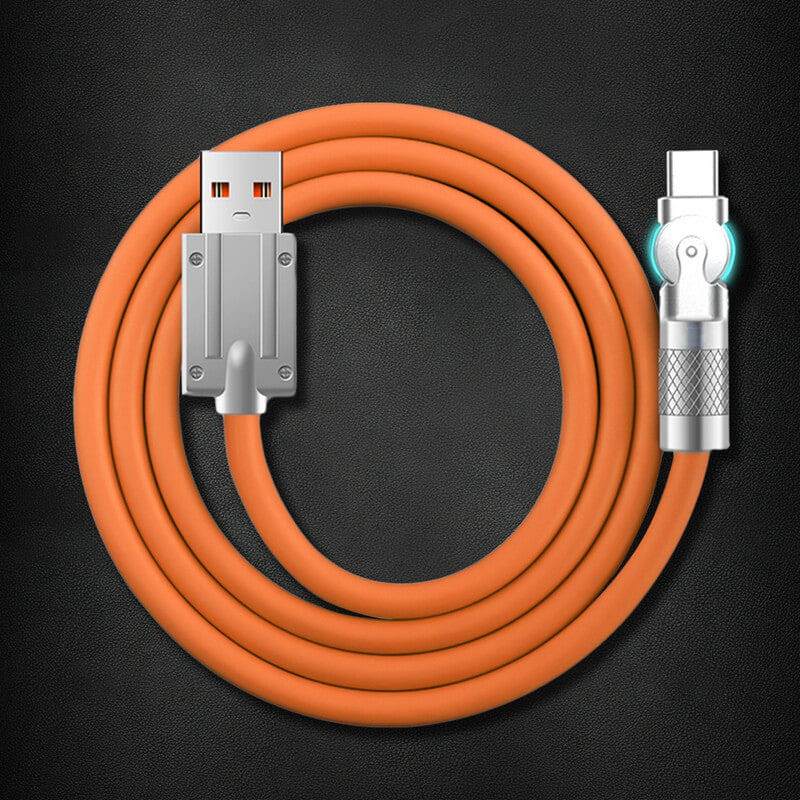 "Chubby Gamer" 180° Rotating Fast Charge Cable