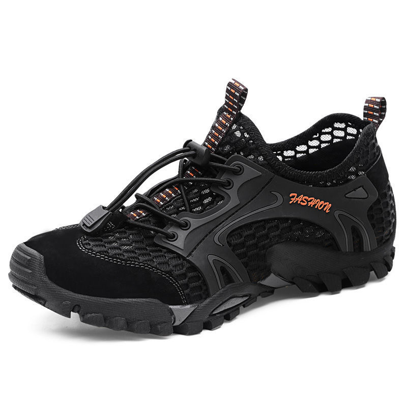 Men's Breathable Mesh Casual Light Outdoor Hiking Shoes