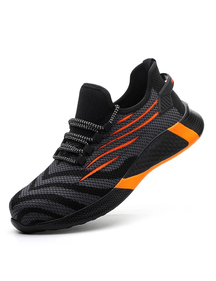 Ultra-Light Fashion Breathable Work Shoes - Orange