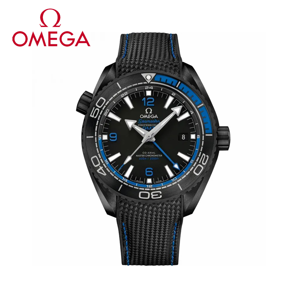Omega Seamaster Planet Ocean Master Chronometr GMT Deep Black 215.92.46.22.01.002
