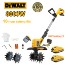  (10 hodin výdrže baterie) 8000W pluh + 96V lithiová baterie * 2 + rychlonabíječka * 1 + radlice * 4 + různé příslušenství