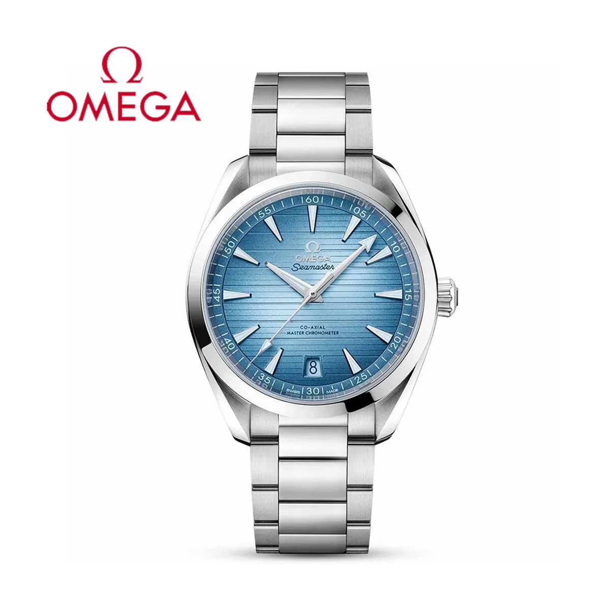 Automatický náramek Seamaster Aqua Terra 41mm letní modrý ciferník