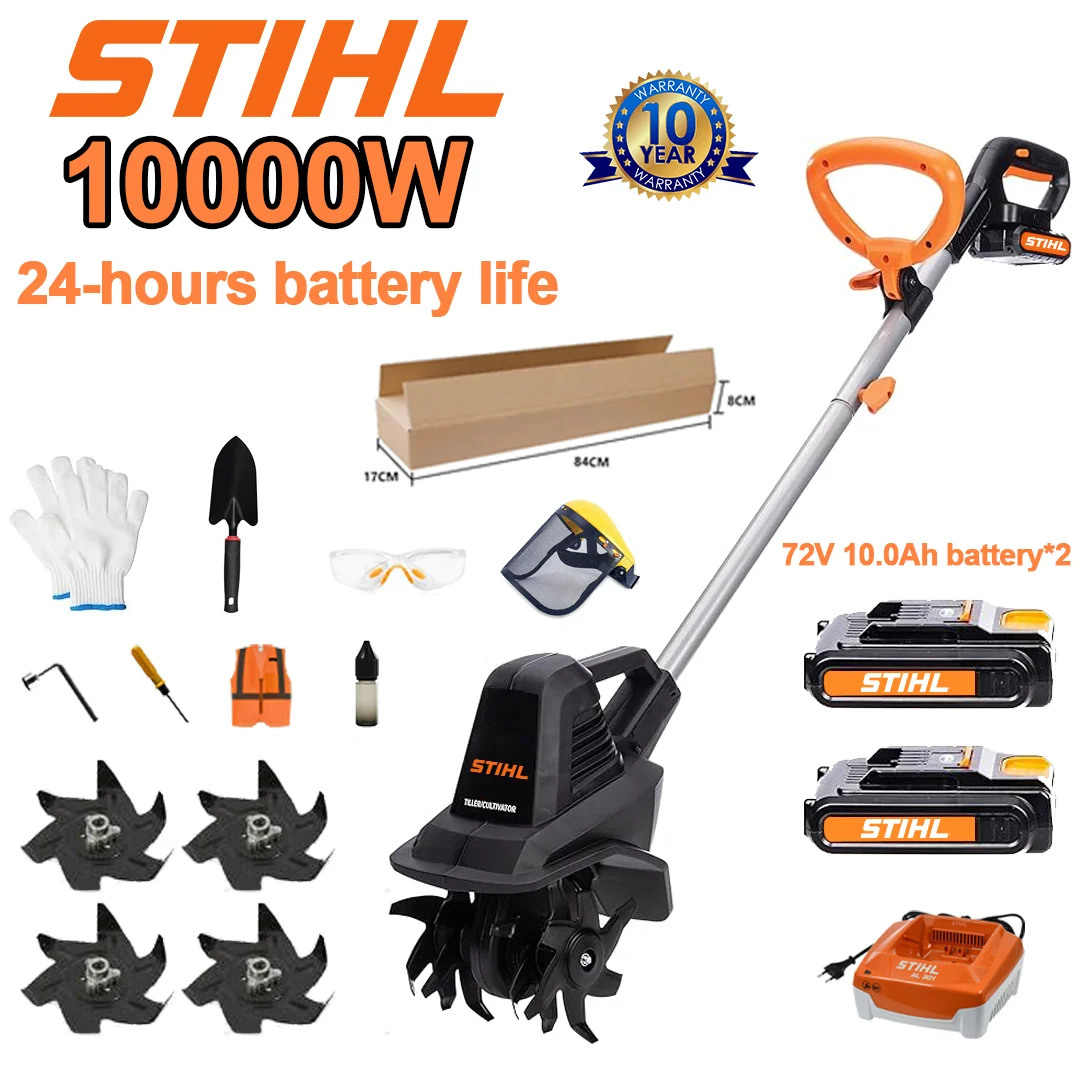 Pług akumulatorowy litowo-jonowy z silnikiem bezszczotkowym STIHL o mocy 15000 W