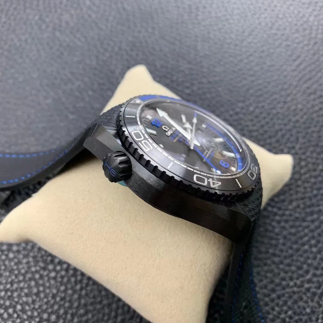 Omega Seamaster Planet Ocean Master Chronometr GMT Deep Black 215.92.46.22.01.002