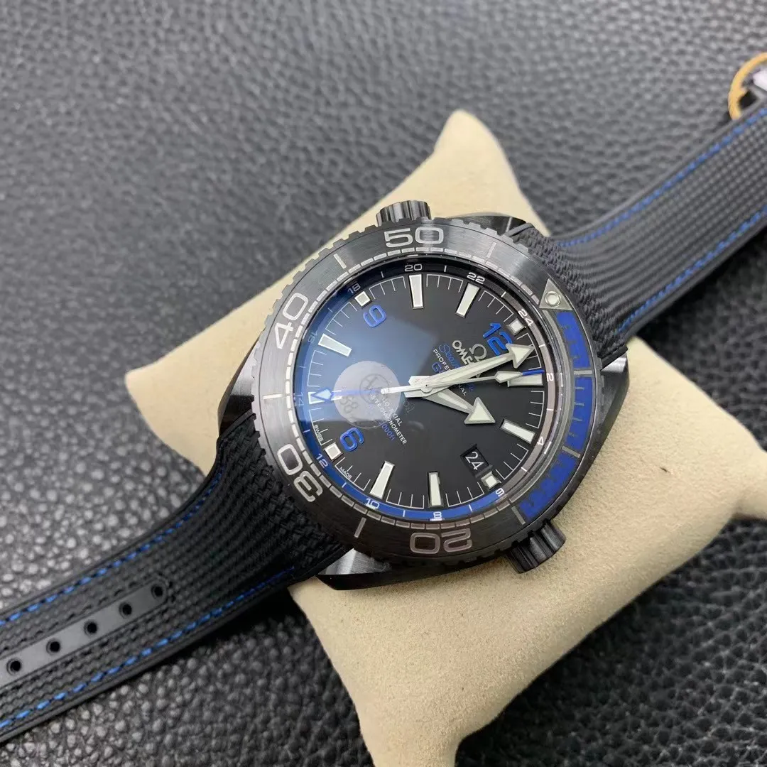 Omega Seamaster Planet Ocean Master Chronometr GMT Deep Black 215.92.46.22.01.002
