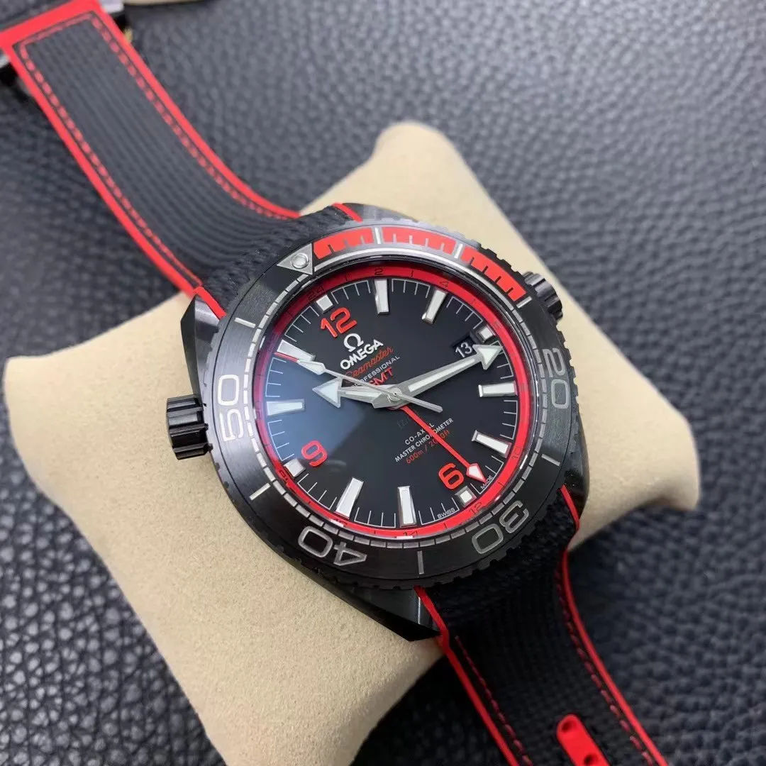 Omega Seamaster Planet Ocean Master Chronometr GMT Deep Black 215.92.46.22.01.003