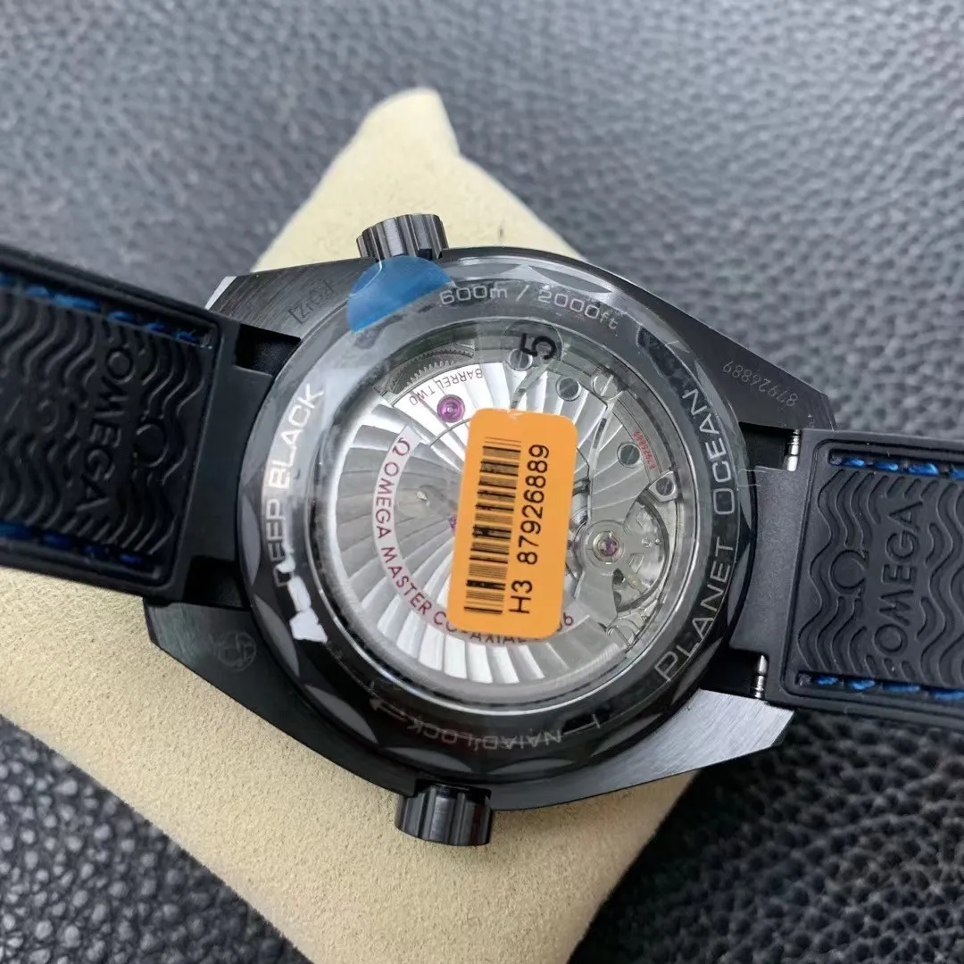 Omega Seamaster Planet Ocean Master Chronometr GMT Deep Black 215.92.46.22.01.002