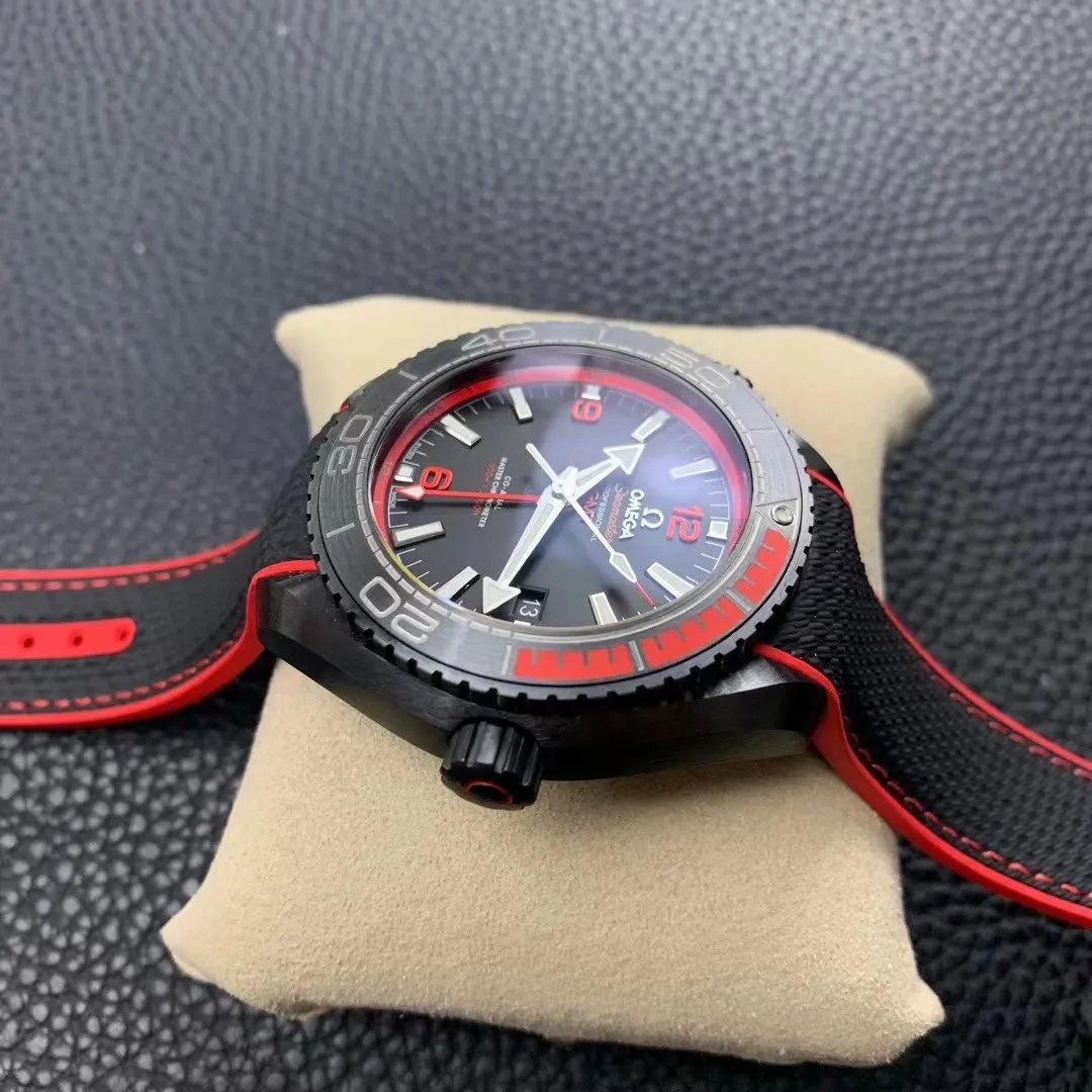 Omega Seamaster Planet Ocean Master Chronometr GMT Deep Black 215.92.46.22.01.003