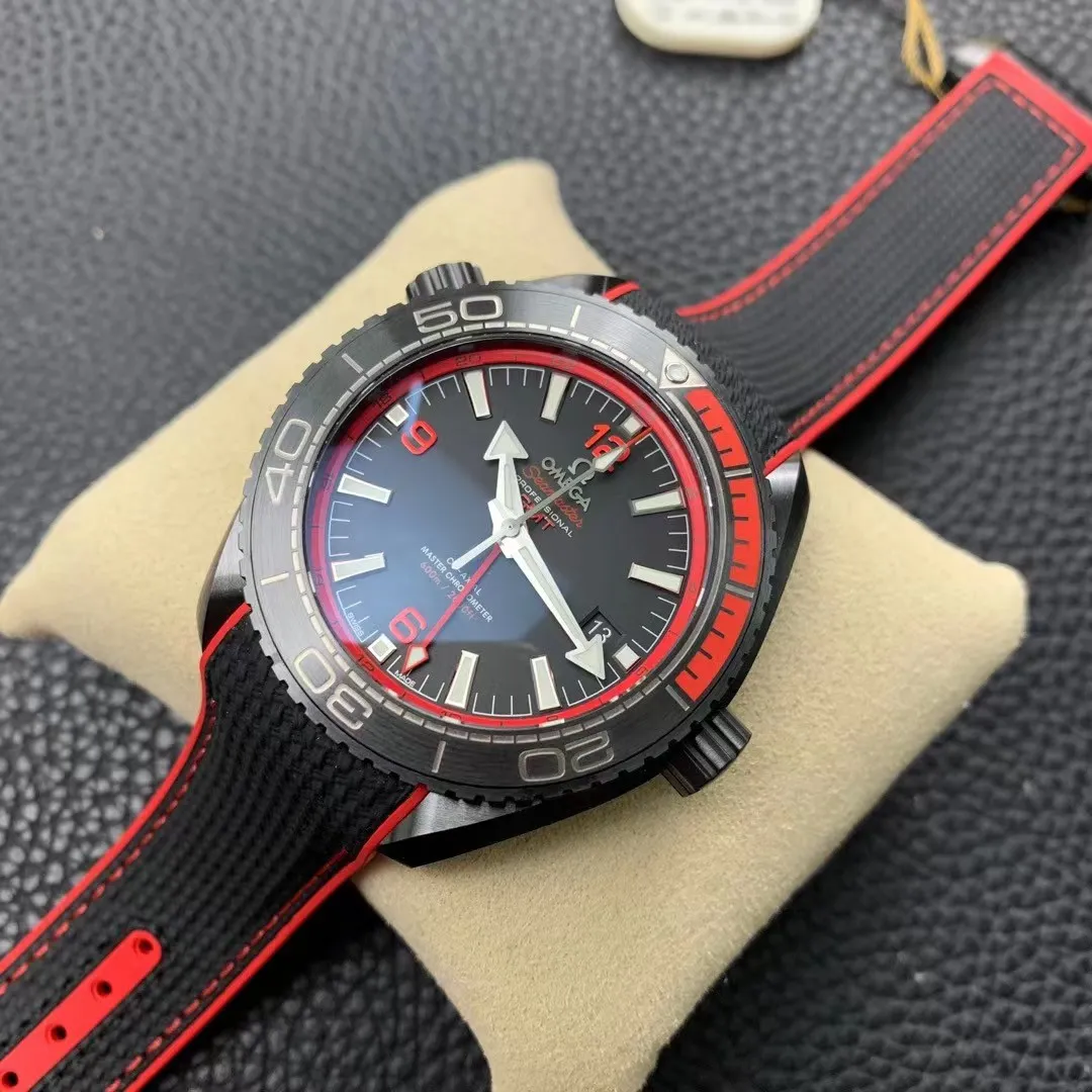 Omega Seamaster Planet Ocean Master Chronometr GMT Deep Black 215.92.46.22.01.003