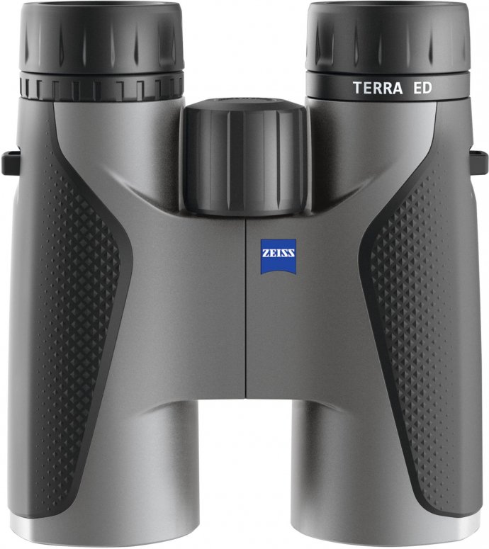 ZEISS Terra ED 10x42 black/grey + Zeiss comfort cross strap
